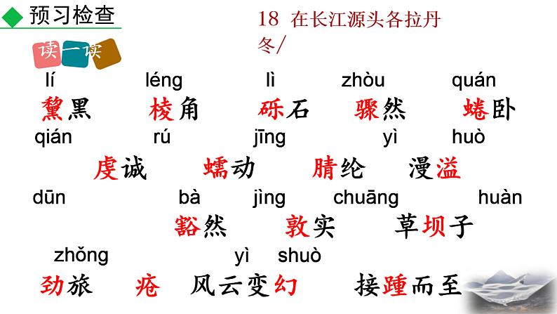 18+在长江源头各拉丹冬课件PPT第7页