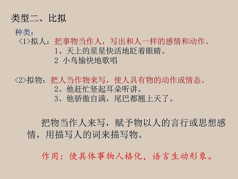 中考语文二轮专题复习：记叙文阅读之修辞及作用课件PPT06