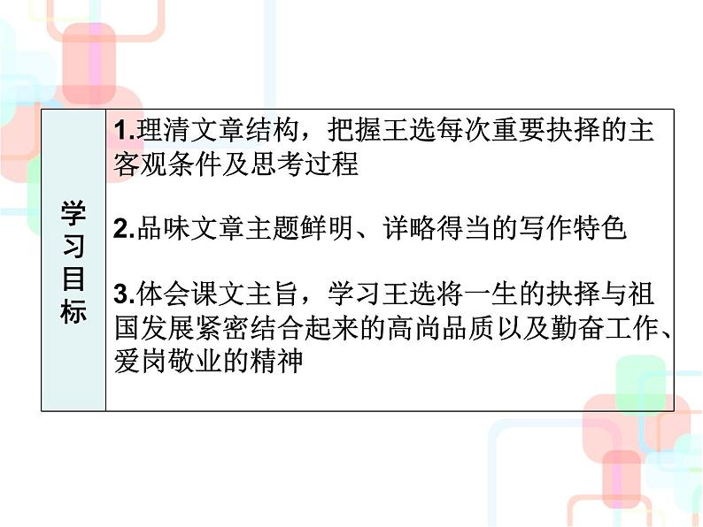 《我一生中的重要抉择》课件部编版八年级语文下册第4页