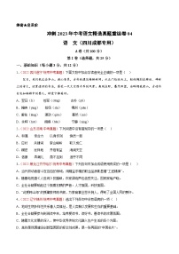真题重组卷04——2023年中考语文真题汇编重组卷(四川成都专用)