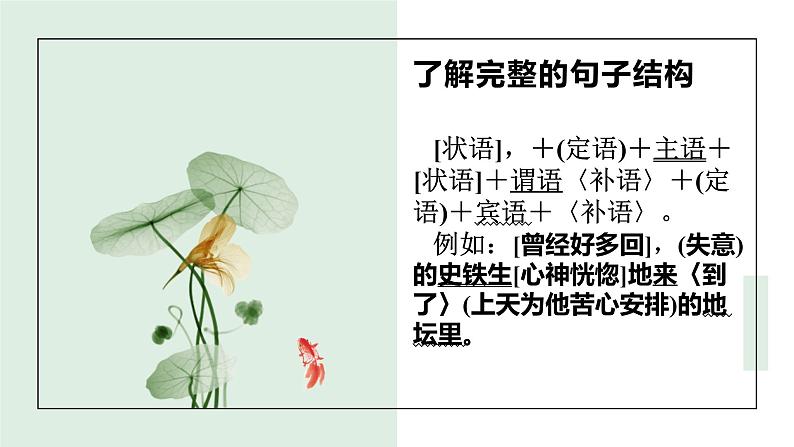 2023年中考语文三轮冲刺梳理：语法基础知识课件第3页