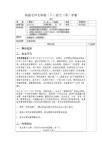 人教部编版八年级上册春望导学案