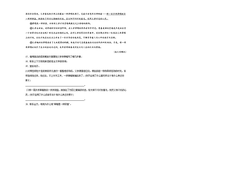 12、《台阶》同步练习第3页