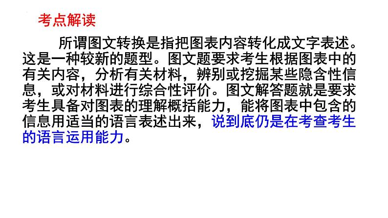 图文转换   课件  2023年中考语文二轮专题04