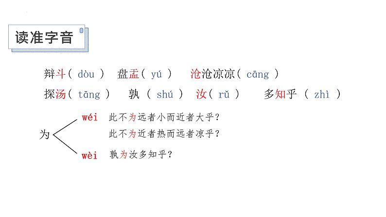 第16课《两小儿辩日》六年级语文下册课件（部编五四制）第5页