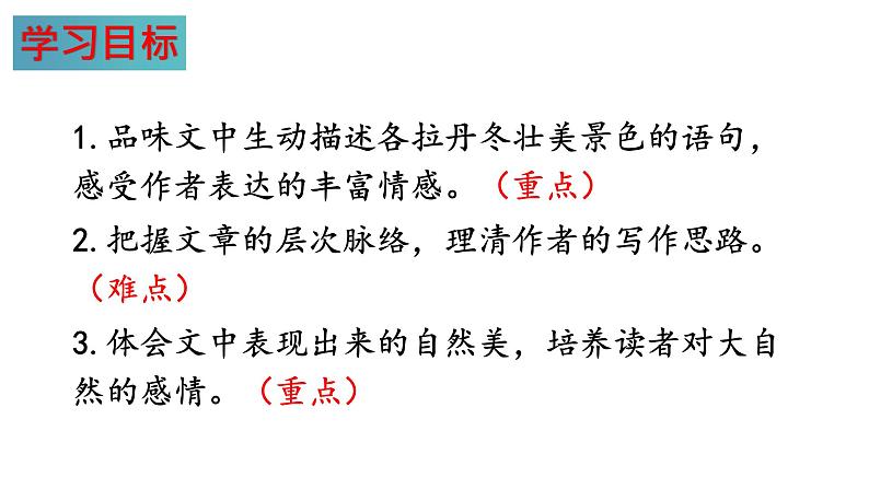 第18课 在长江源头各拉丹冬（课件）八年级语文下册（部编版五四制）第5页