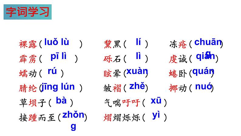 第18课 在长江源头各拉丹冬（课件）八年级语文下册（部编版五四制）第8页