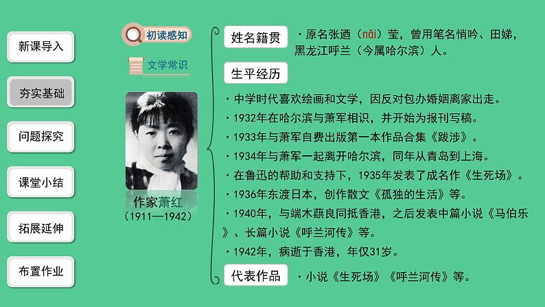 3.回忆鲁迅先生第1课时精品课件05