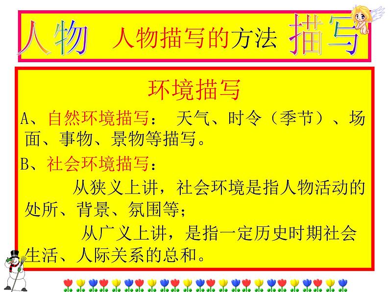 初中记叙文写作训练写人篇（1）（外貌描写）课件PPT第7页