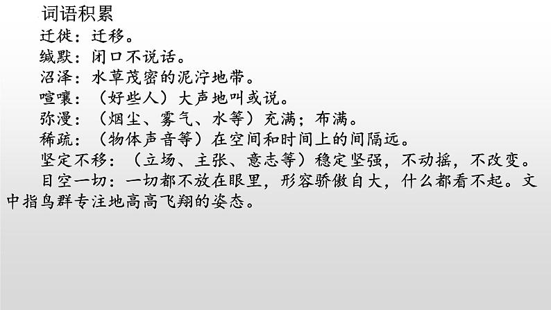 《大雁归来》-2022-2023学年八年级语文下册同步名师精品课件（部编五四制）（上海专用）第7页