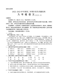 2023年济南市槐荫区中考三模语文试卷