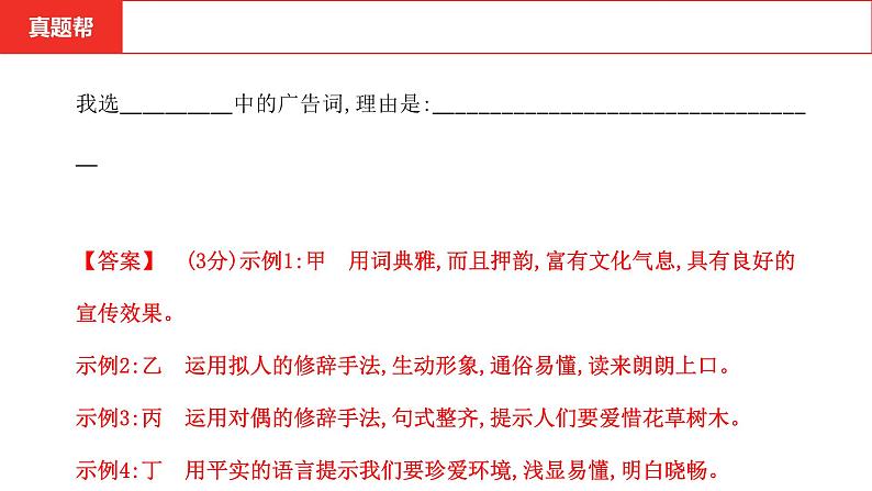 中考语文复习--  专题九 口语交际及综合性学习课件PPT第4页