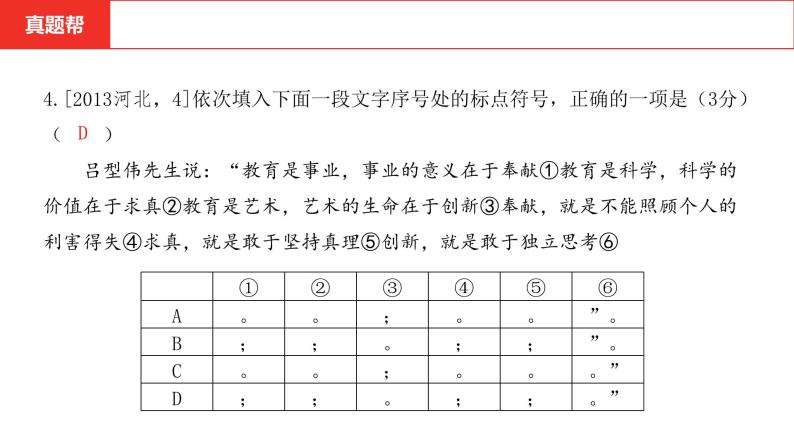 中考语文复习--  专题四  语言规范课件PPT07