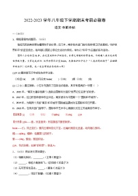 语文 02卷（江苏南京专用）——2022-2023学年八年级下学期期末模拟卷