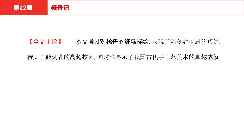 中考语文文言文复习--  核舟记课件PPT第6页