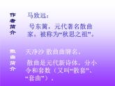 第4课《古代诗歌四首-天净沙·秋思》PPT课件6-七年级语文上册统编版