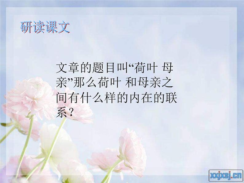 第7课《散文诗两首-荷叶·母亲》PPT课件5-七年级语文上册统编版08