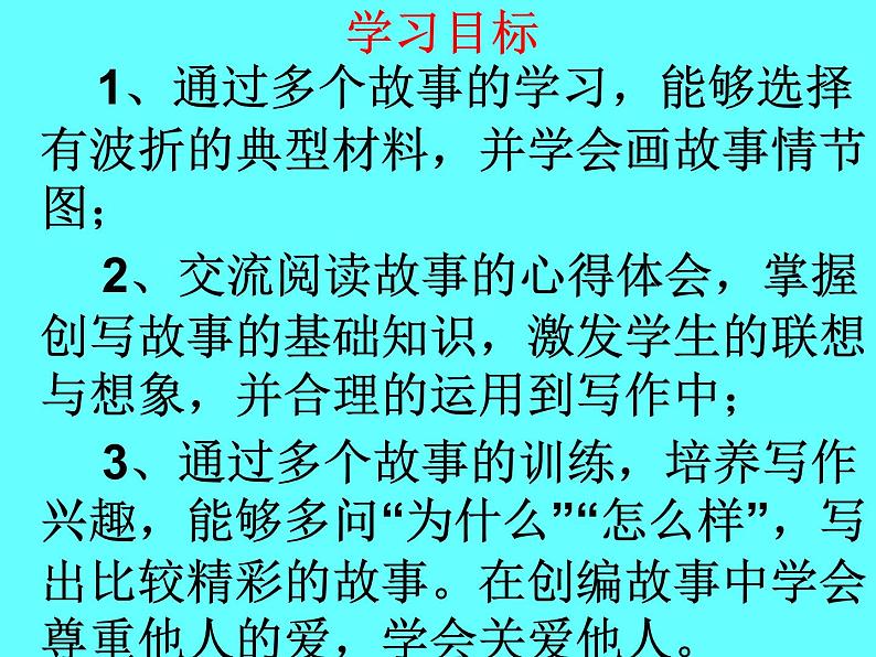 《写作：学写故事》课件03
