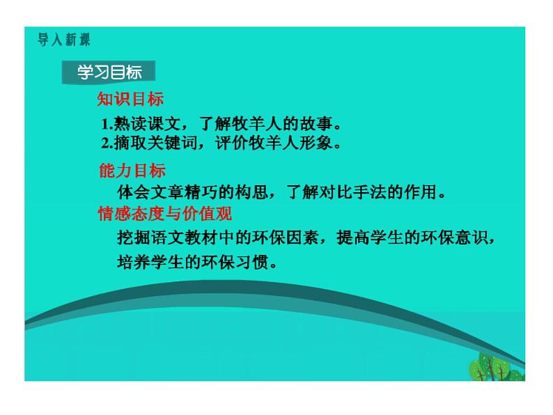 第14课《植树的牧羊人》PPT课件8-七年级语文上册统编版第3页