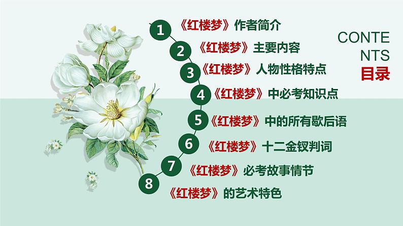 名著红楼梦高考通关考点课件PPT02