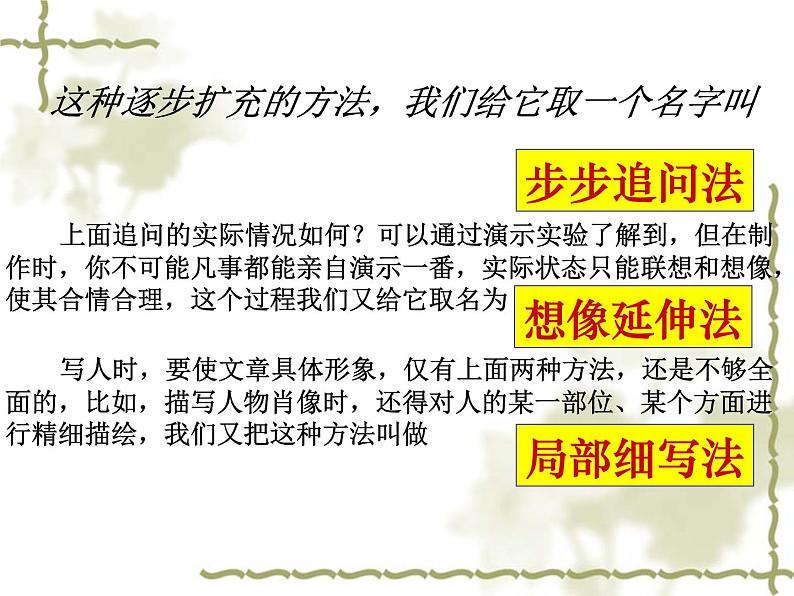 初中语文作文专题之把文章写具体写细致课件PPT第3页