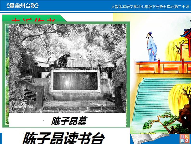 七下古代诗歌五首登幽州台歌同步课件04