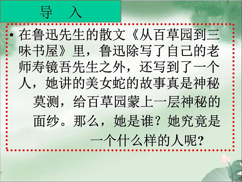 第9课《阿长与山海经》PPT课件4-七年级语文下册统编版第1页