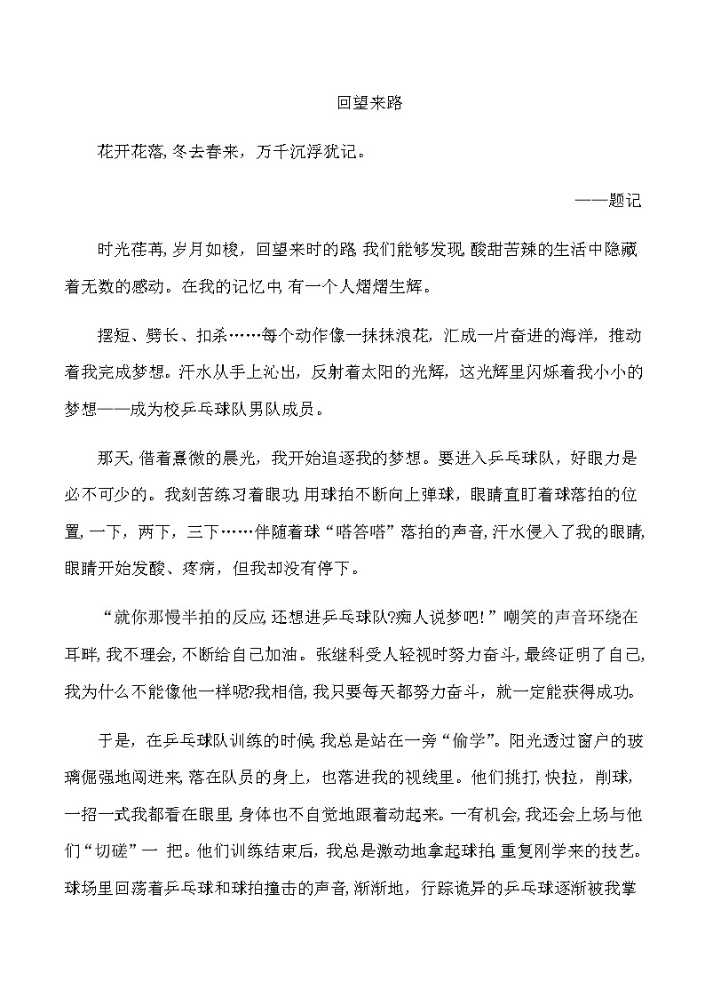 2023年中考作文终极押题+写作指导+范本必背1002