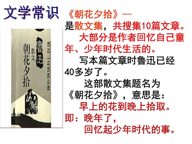 七上从百草园到三味书屋同步课件 课件07