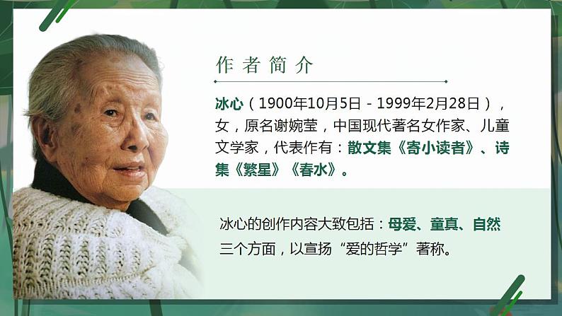 7散文诗二首 《荷叶·母亲》（课件+教案）06