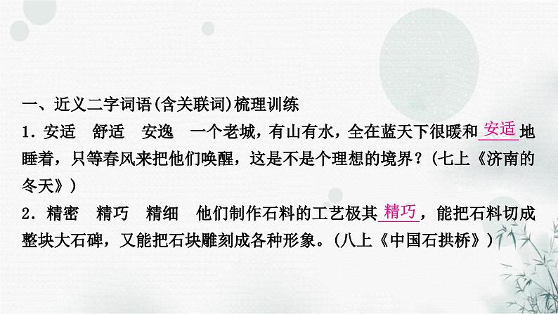 中考语文复习语言文字运用专题十词语的理解与运用课件03
