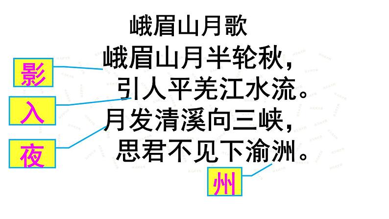 七上第1-3单元古诗文复习课件PPT 课件08