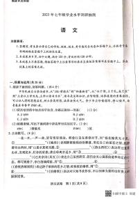 河南省新乡市2022-2023学年七年级下学期6月期末语文试题