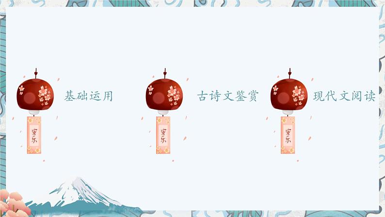 2022—2023学年统编版语文八年级上册 期中复习 课件02