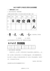 海南省临高县2021-2022学年七年级下学期期末语文试题