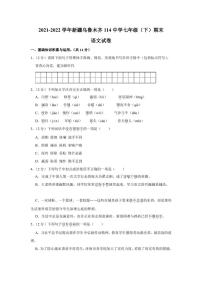 新疆维吾尔自治区乌鲁木齐市第114中学2021-2022学年七年级下学期期末考试语文试卷