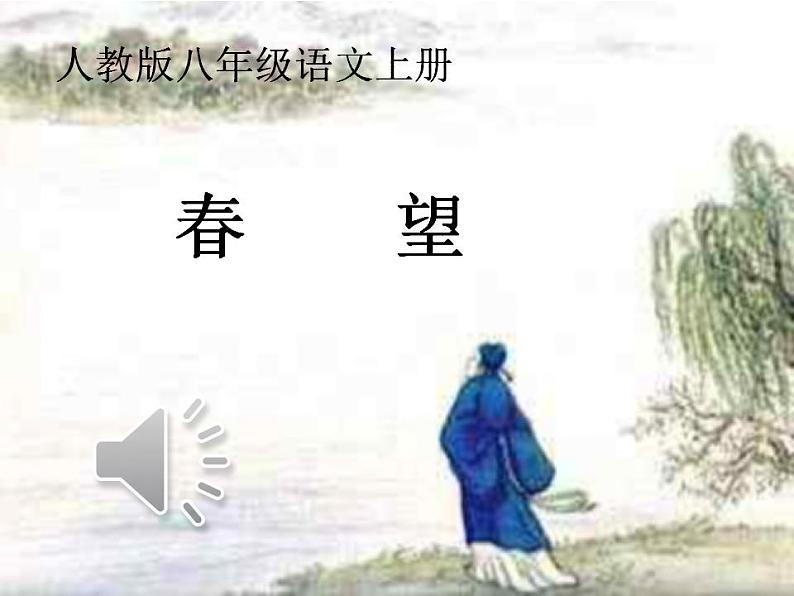 第24课《诗词五首-春望》PPT课件5-八年级语文上册统编版01