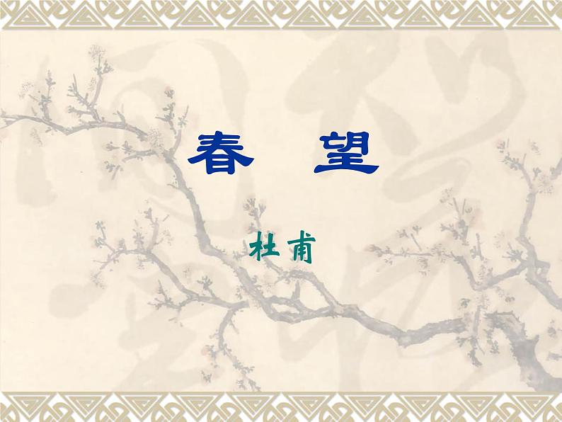 第24课《诗词五首-春望》PPT课件7-八年级语文上册统编版第2页