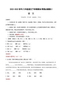 语文02卷（天津专用）：2022-2023学年八年级下学期期末考前必刷卷