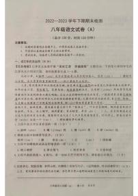 重庆市江津区2022-2023学年八年级下学期期末语文试题A