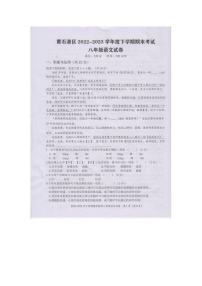 湖北省黄石市黄石港区2022-2023学年八年级下学期6月期末语文试题