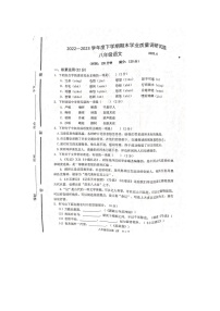 山东临沂市沂河新区2022-2023学年八年级下学期期末学业质量调研语文试题