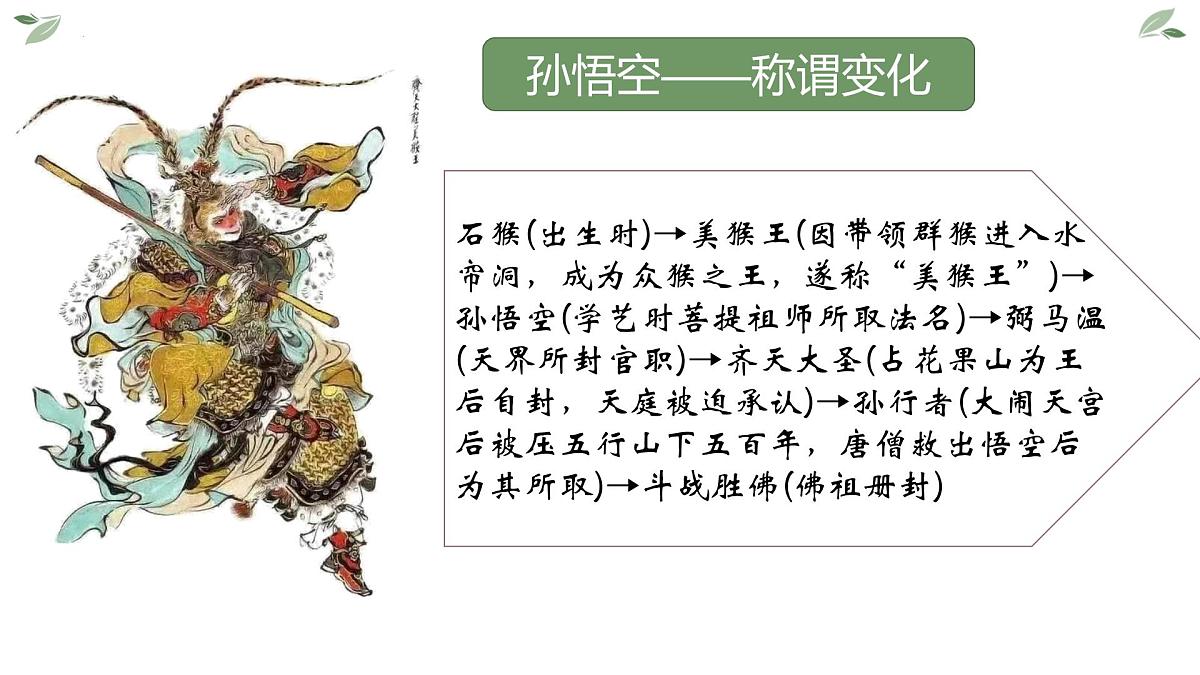 2023年中考语文一轮复习《西游记》课件第8页