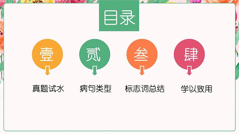 中考语文二轮专题复习：病句辨析与修改课件PPT第2页