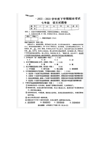 河南省洛阳市老城区2022-2023学年七年级下学期6月期末语文试题