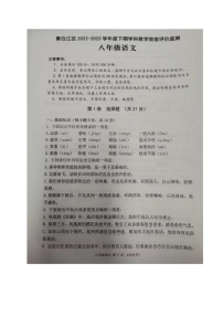 四川省成都市青白江区2022-2023学年八年级下学期期末考试语文试题