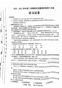 河南省洛阳市伊川县2022-2023学年八年级下学期7月期末语文试题