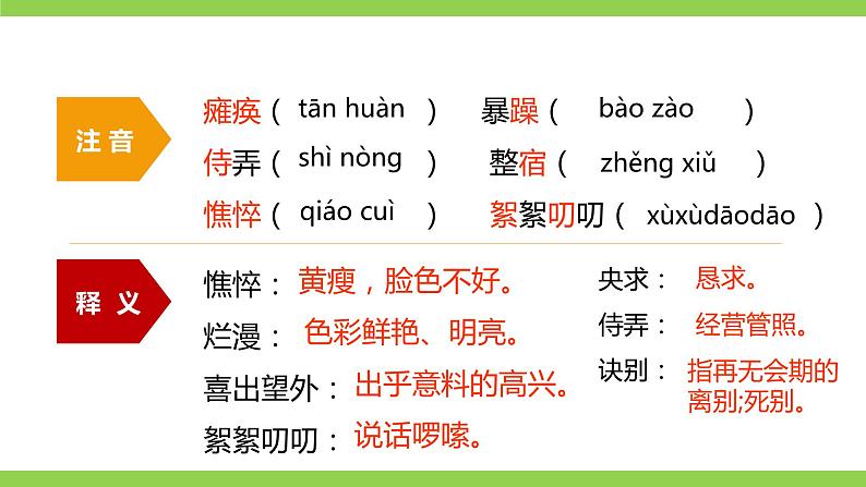 【核心素养】部编版初中语文七年级上册5《秋天的怀念》 课件+教案+同步测试（含答案）+导学案（师生版）507