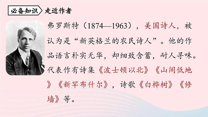 2023七年级语文下册第5单元20外国诗二首第2课时课件（部编版）第6页