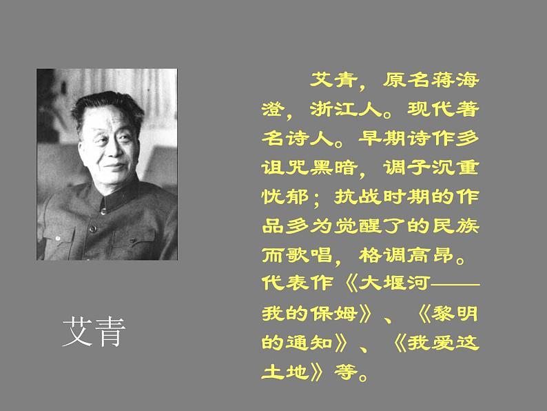 第2课《我爱这土地》PPT课件4-九年级语文上册统编版第2页